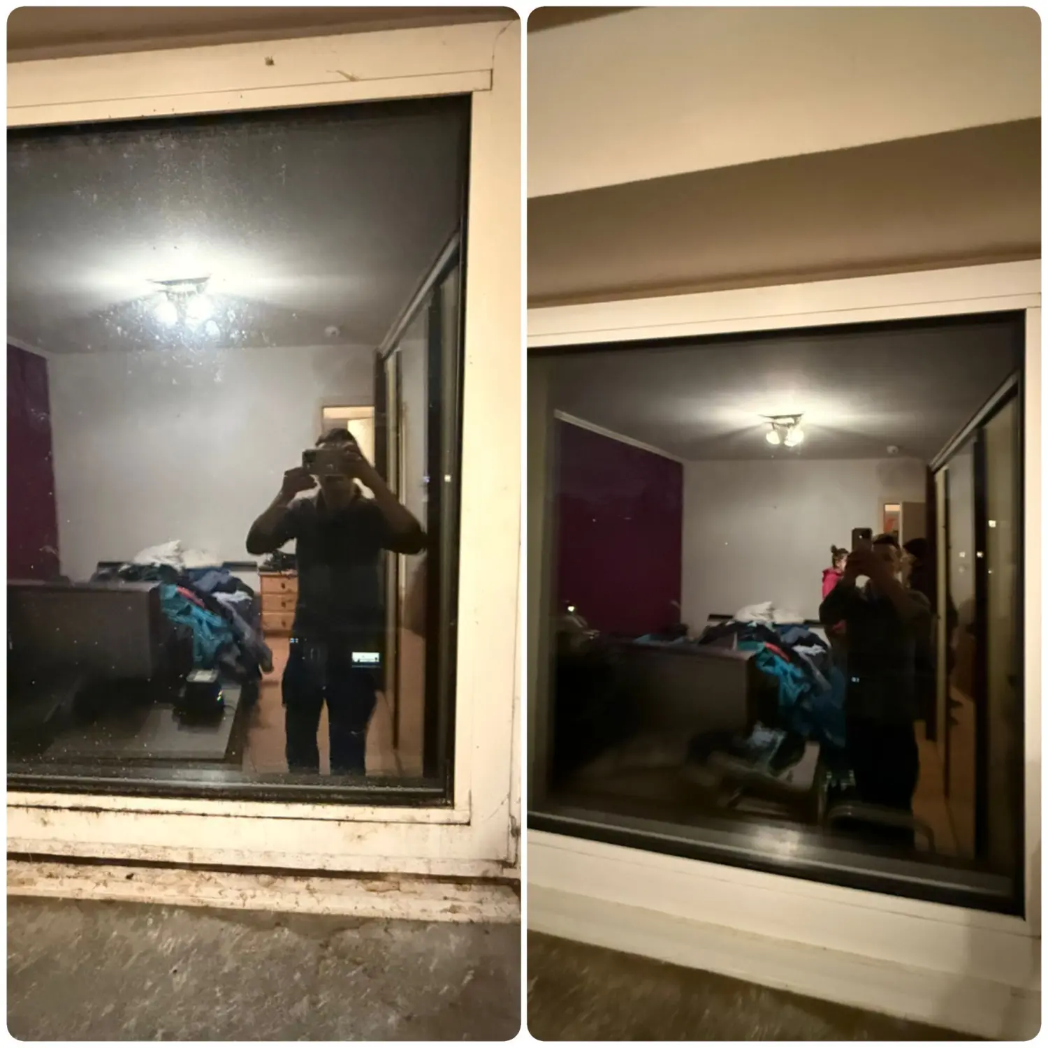 Dragan-Reinigungsservice und mehr, Vorher- und Nachher-Fotos der Ziegelbodenreinigung