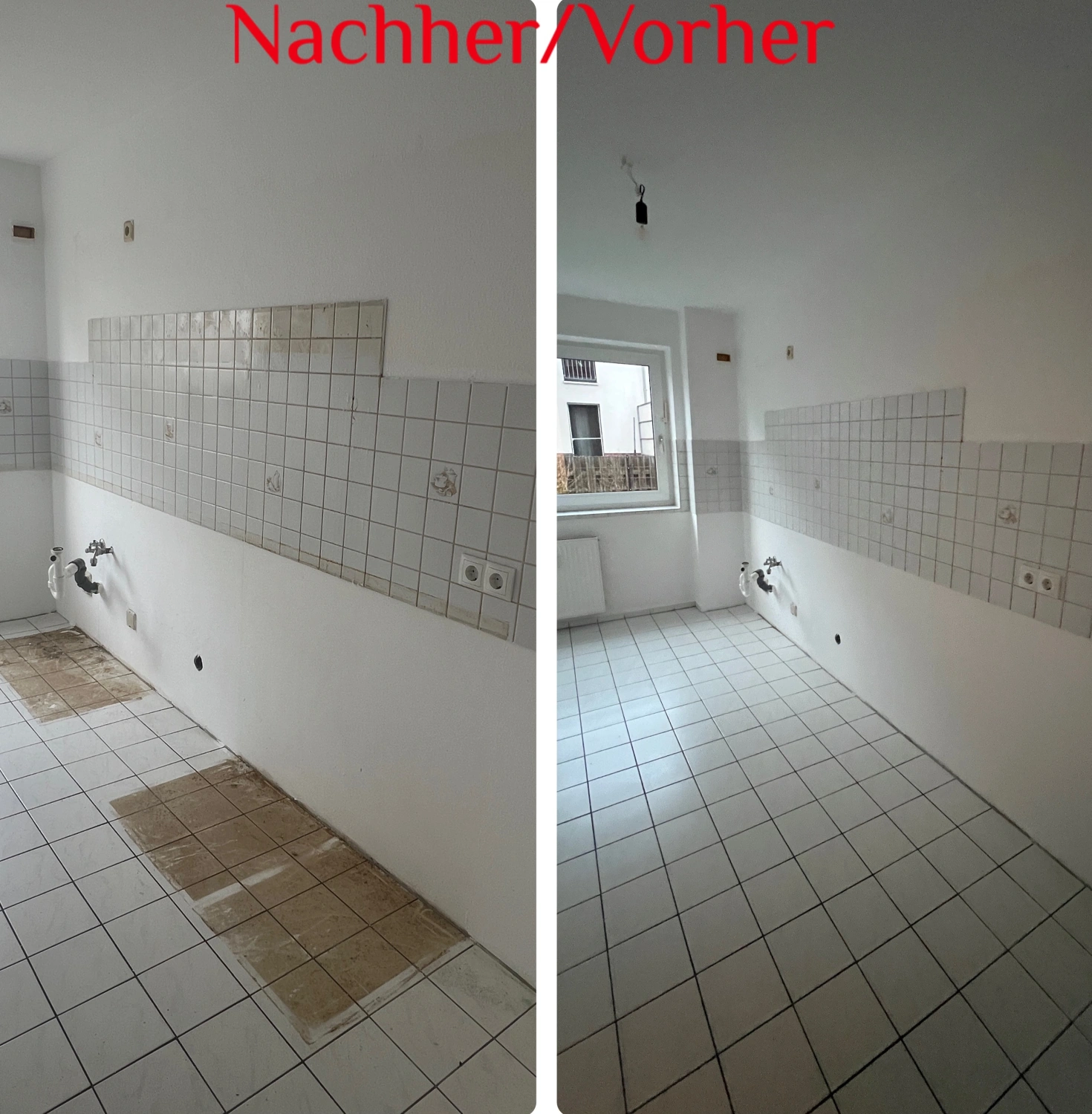 Dragan-Reinigungsservice und mehr, Vorher- und Nachher-Fotos der Fensterglasreinigung